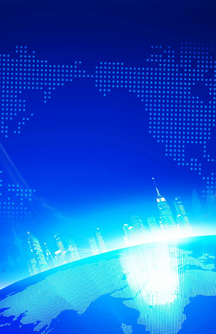 蓝色大气科技未来背景素材