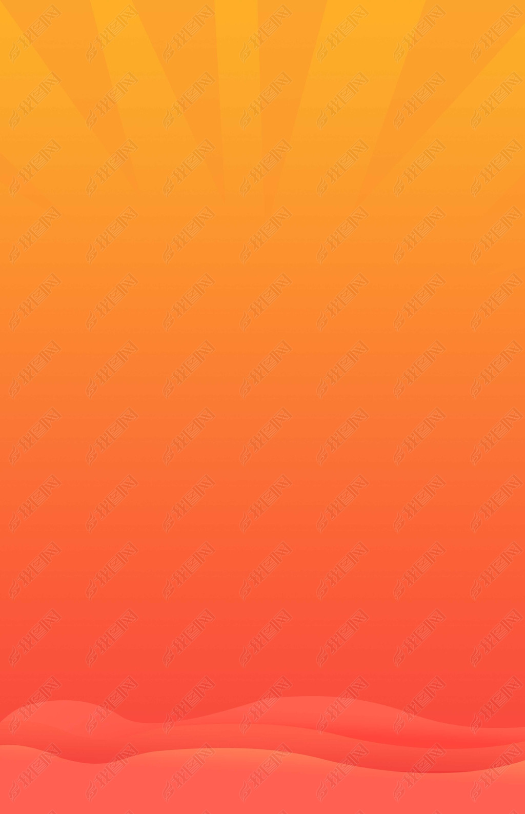 橘黄色电商背景下载