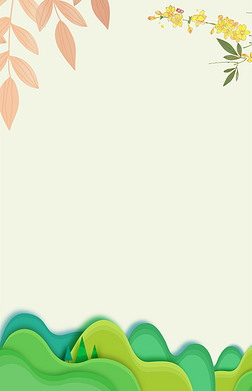 绿色淡雅背景专题模板-绿色淡雅背景图片素材下载-我图网