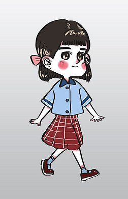 走路的卡通专题模板-走路的卡通图片素材下载-我图网