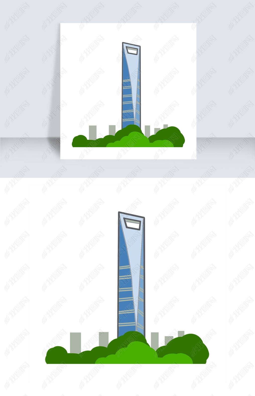 原创地标性建筑上海环球金融中心