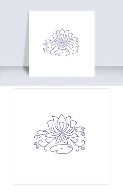 荷叶花纹专题模板-荷叶花纹图片素材下载-我图网