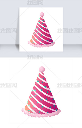 寿星生日快乐帽贴纸专题模板-寿星生日快乐帽贴纸图片素材下载-我图网