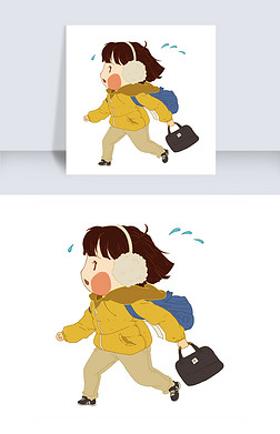 卡通人物走路专题模板-卡通人物走路图片素材下载-我图网