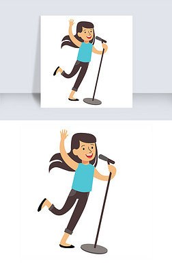 卡通人物唱歌图片专题模板-卡通人物唱歌图片图片素材下载-我图网