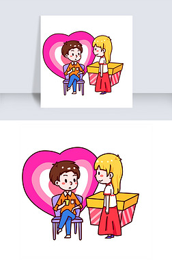 缘分 卡通专题模板-缘分 卡通图片素材下载-我图网