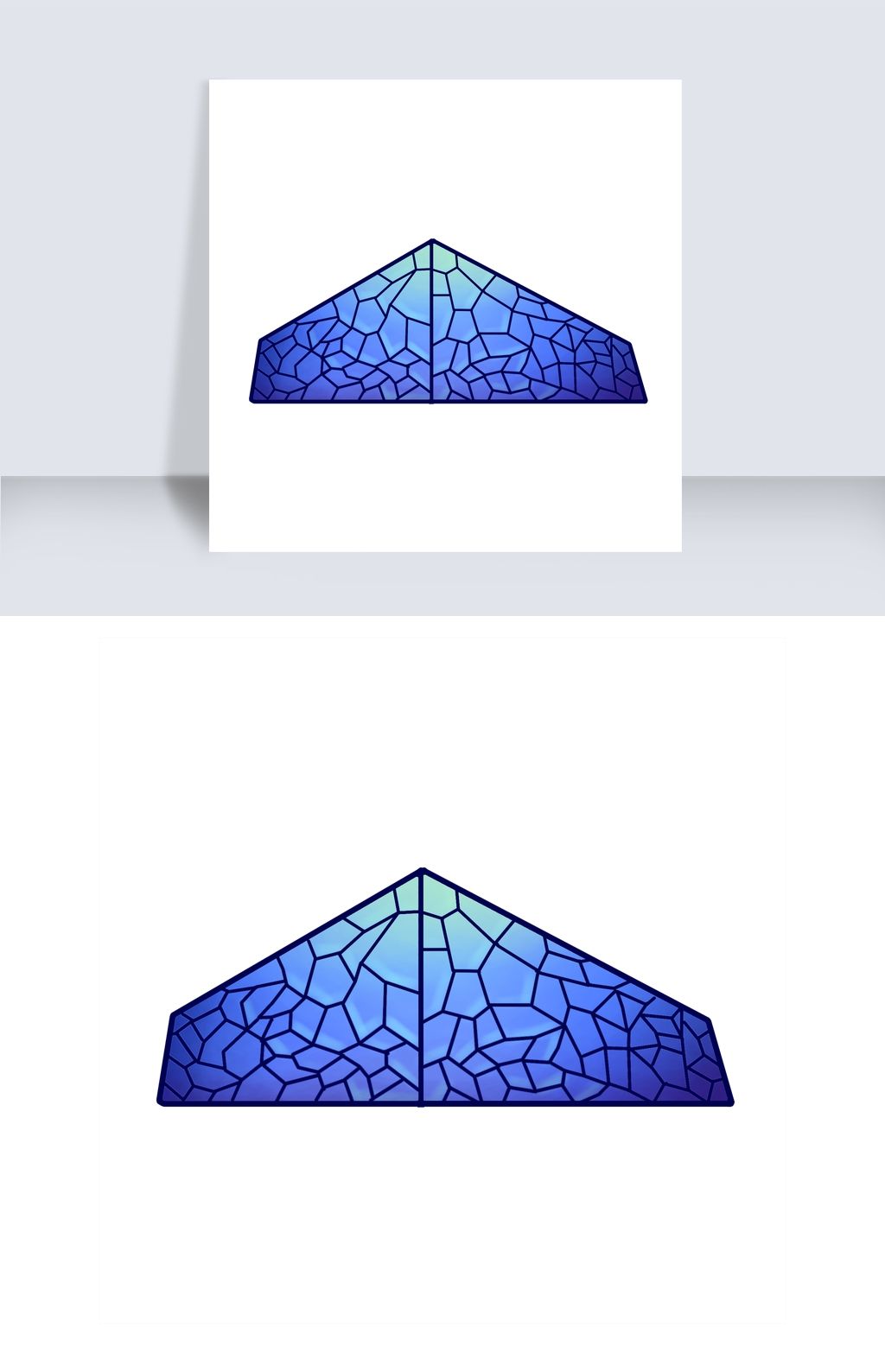 手绘北京水立方插画