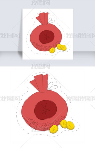 麻袋装钱专题模板-麻袋装钱图片素材下载-我图网
