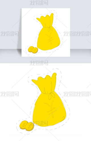 麻袋装钱专题模板-麻袋装钱图片素材下载-我图网