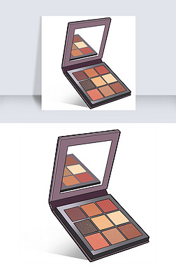 38妇女节女神的眼影盘