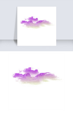 紫色的烟花免抠图
