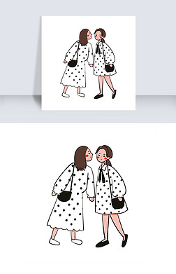 专题模板-闺蜜的网名.图片素材下载-我图网