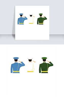 军人敬礼 海陆空三军专题模板-军人敬礼 海陆空三军图片素材下载-我