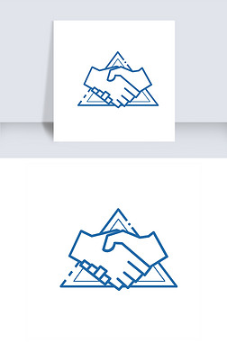 握手合作名片专题模板-握手合作名片图片素材下载-我图网