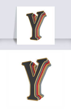 矢量花纹花卉字母y下载-编号19300235-英文艺术字设计-我图网