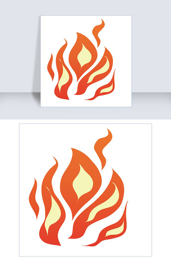 星星之火烈火插画