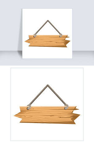 原创卡通木质木板招牌