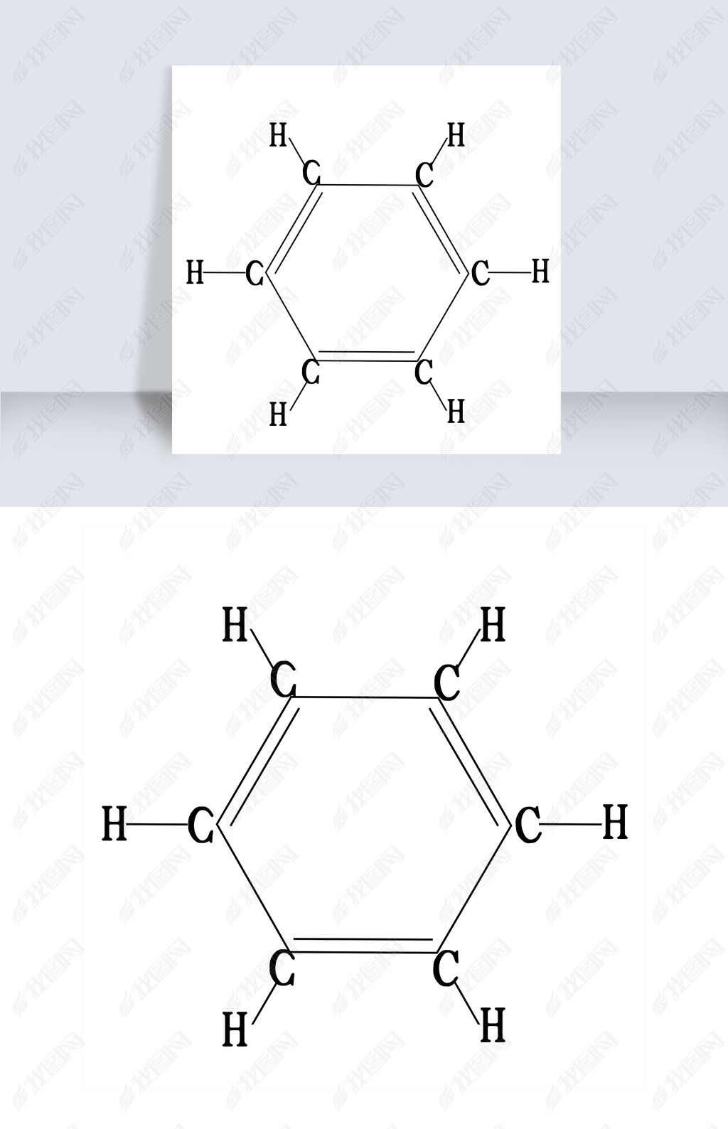 苯的分子结构式