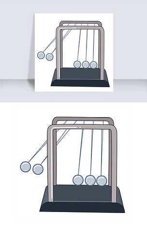 大摆锤手绘图片
