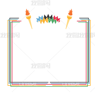 东京奥运会奥运边框