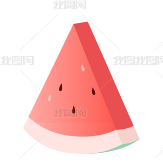 扁平三角西瓜