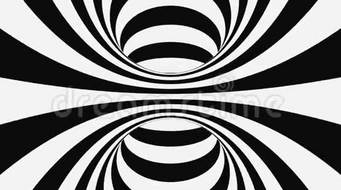 黑白幻视错觉 抽象催眠背景